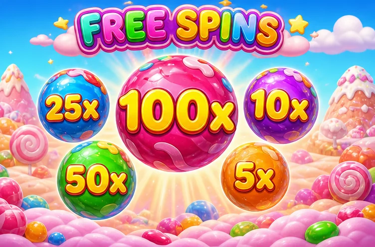 Sweet Bonanza free spins ve çarpan topları